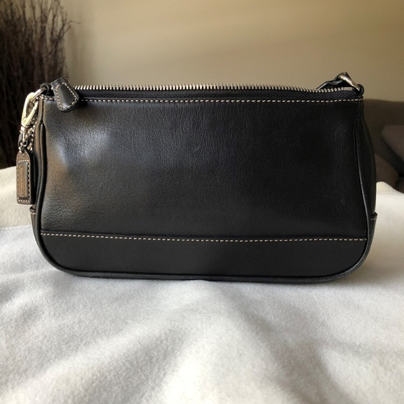 Coach Handbags - Coach Authentic Hampton Baguette Black